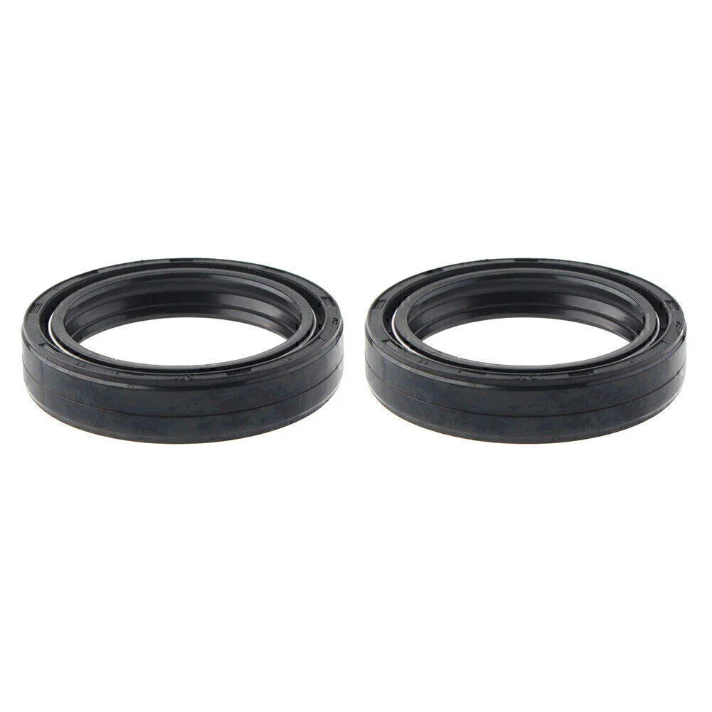 Black Motorcycle Front Fork Damper Shock Absorber Oil Seal 50x63mm