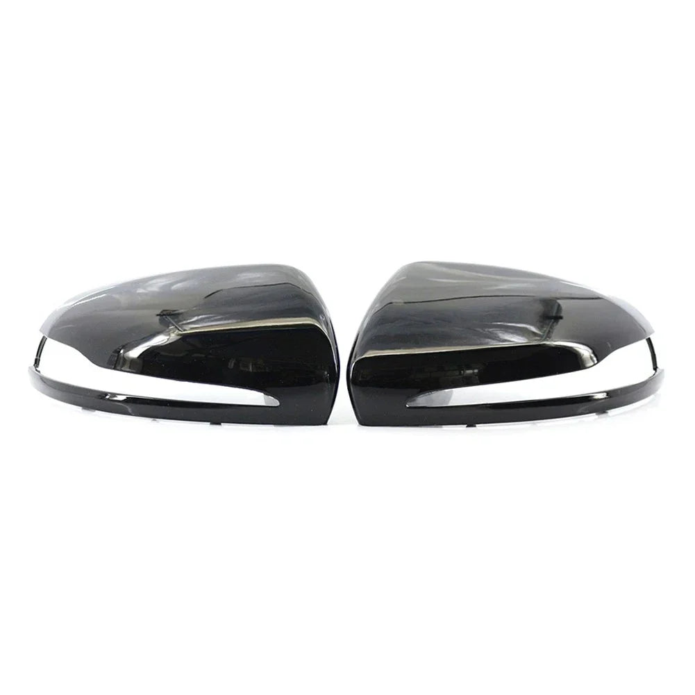 Gloss Black Rearview Mirror Housing for Mercedes-Benz C E S CLS GLC Class