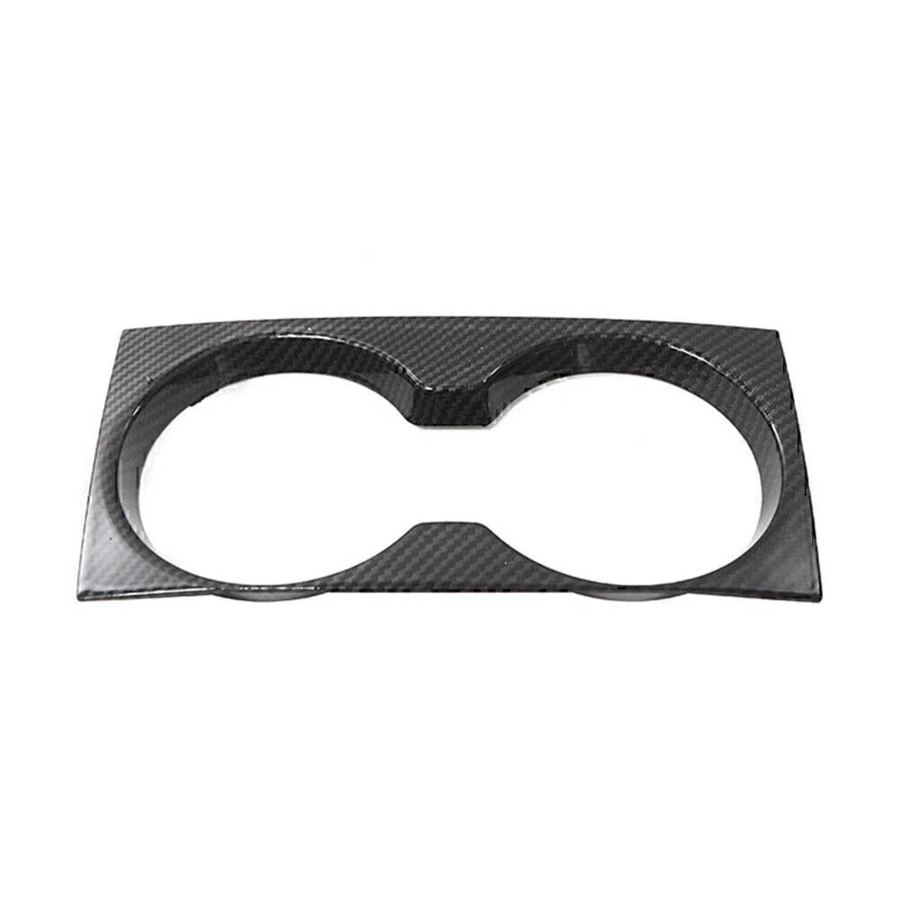 Carbon Fiber Central Console Cup Cover Trim for Mazda 3 (2020-2021)