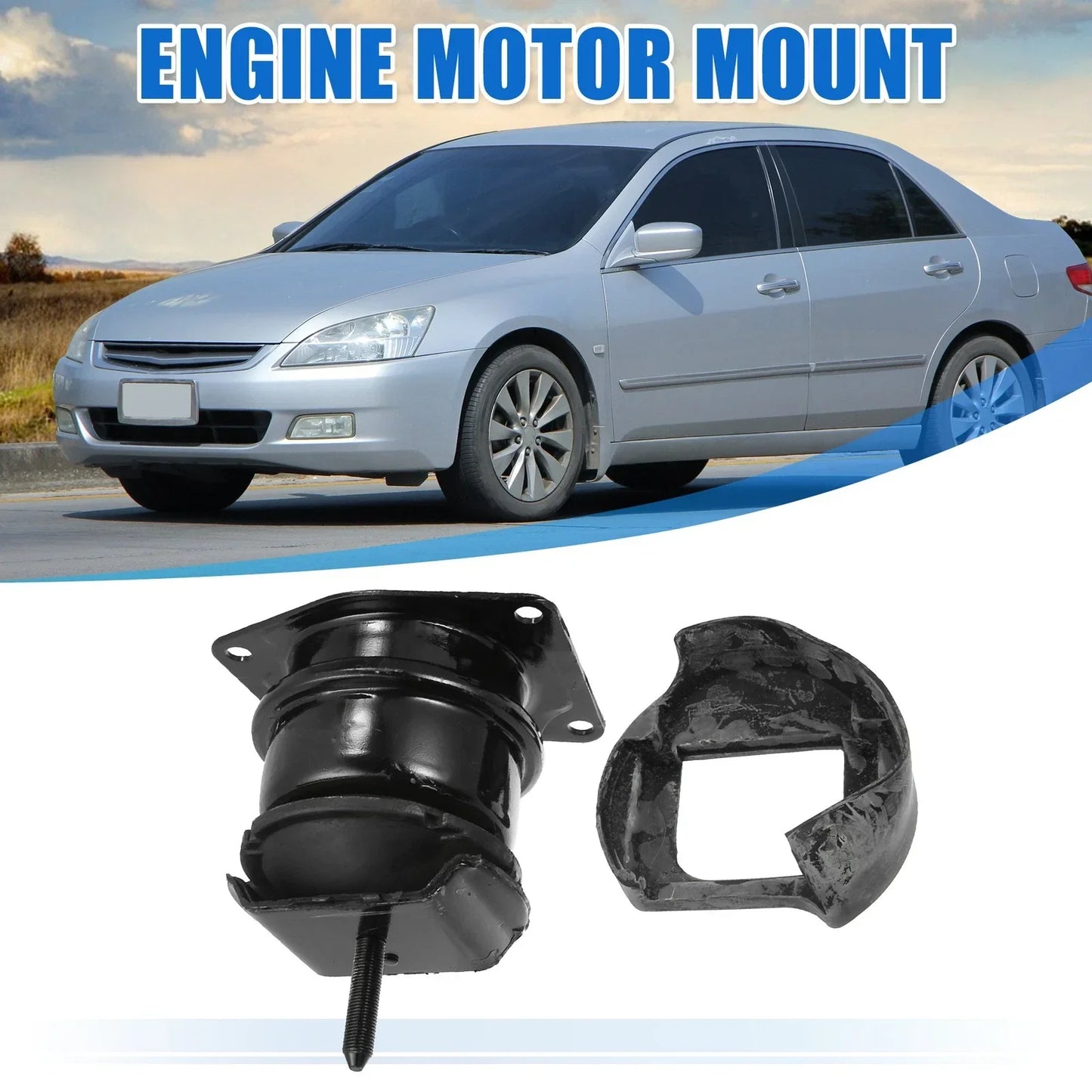 Front Engine Motor Mount for Honda Accord EX LX 3.0L V6 (2003-2007)