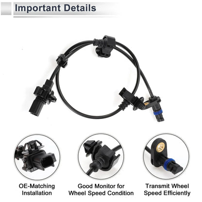 ABS Wheel Speed Sensor for Honda Civic EX LX Rear Right (2006-2011)