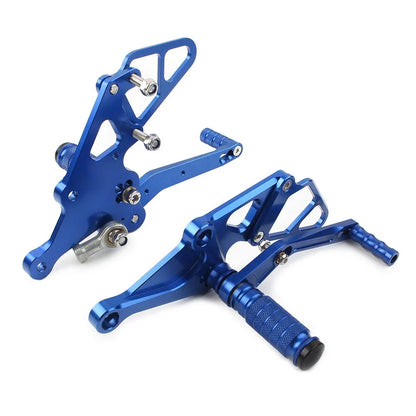 Footrests Pegs Rearset Adjust for YAMAHA FZ-07 MT-07 (2013-2017) Blue