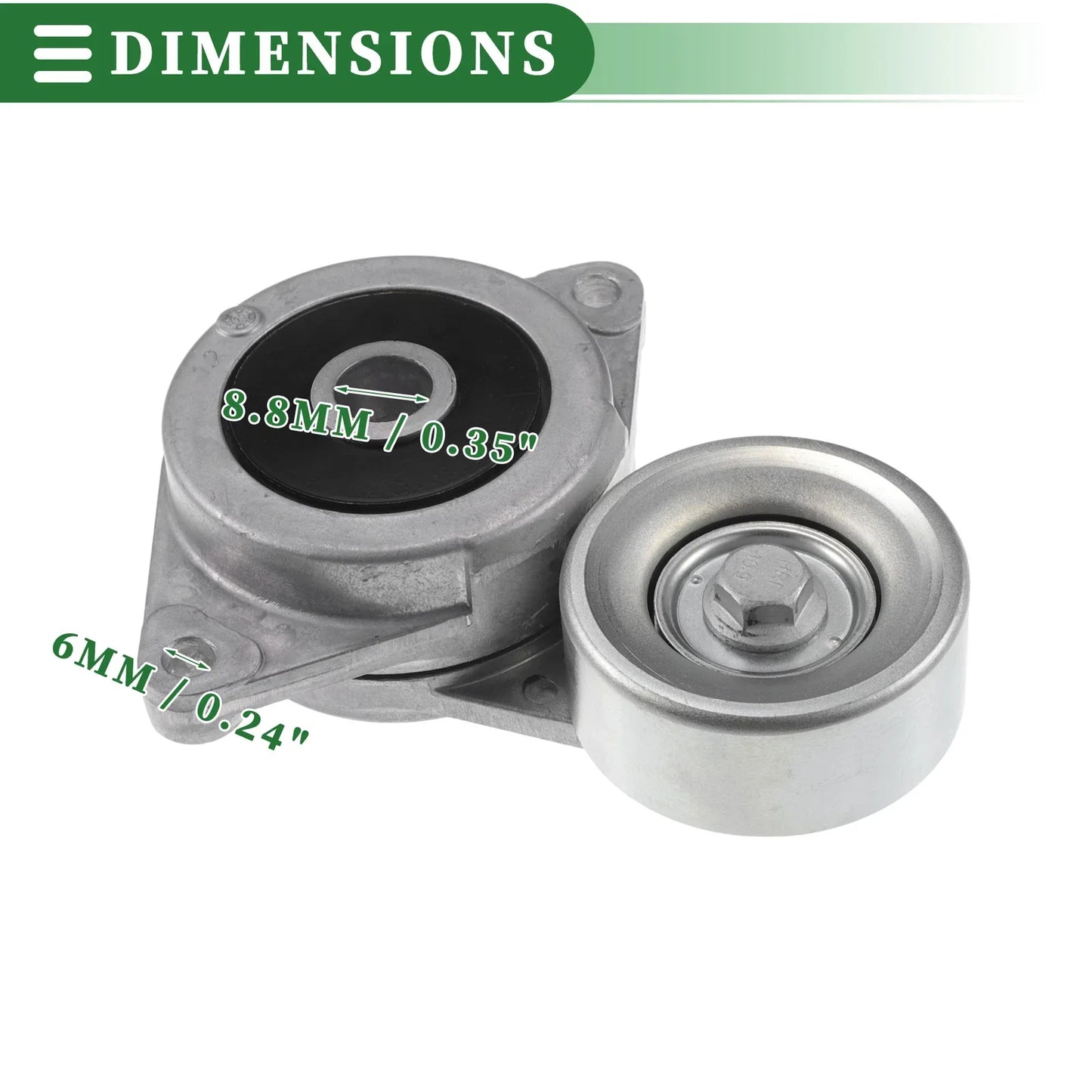 Engine Belt Tensioner Pulley Assembly for Honda Fit (2015-2018)