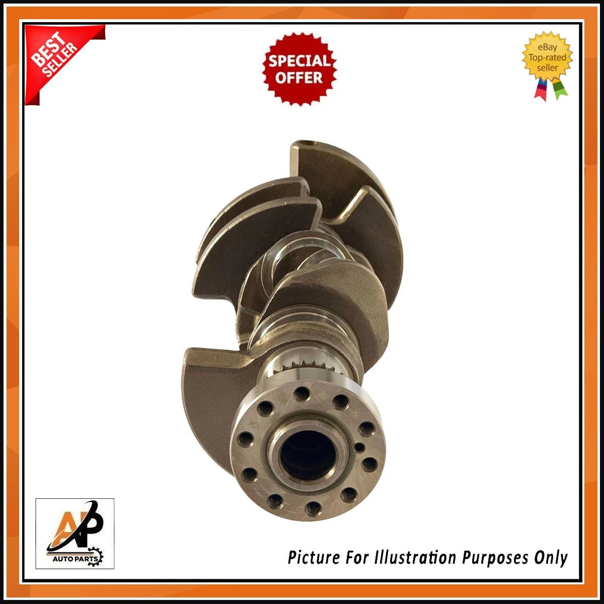 Crankshaft Replacement for Jaguar XE XF XJ Land Rover Range Rover (2011–2017)