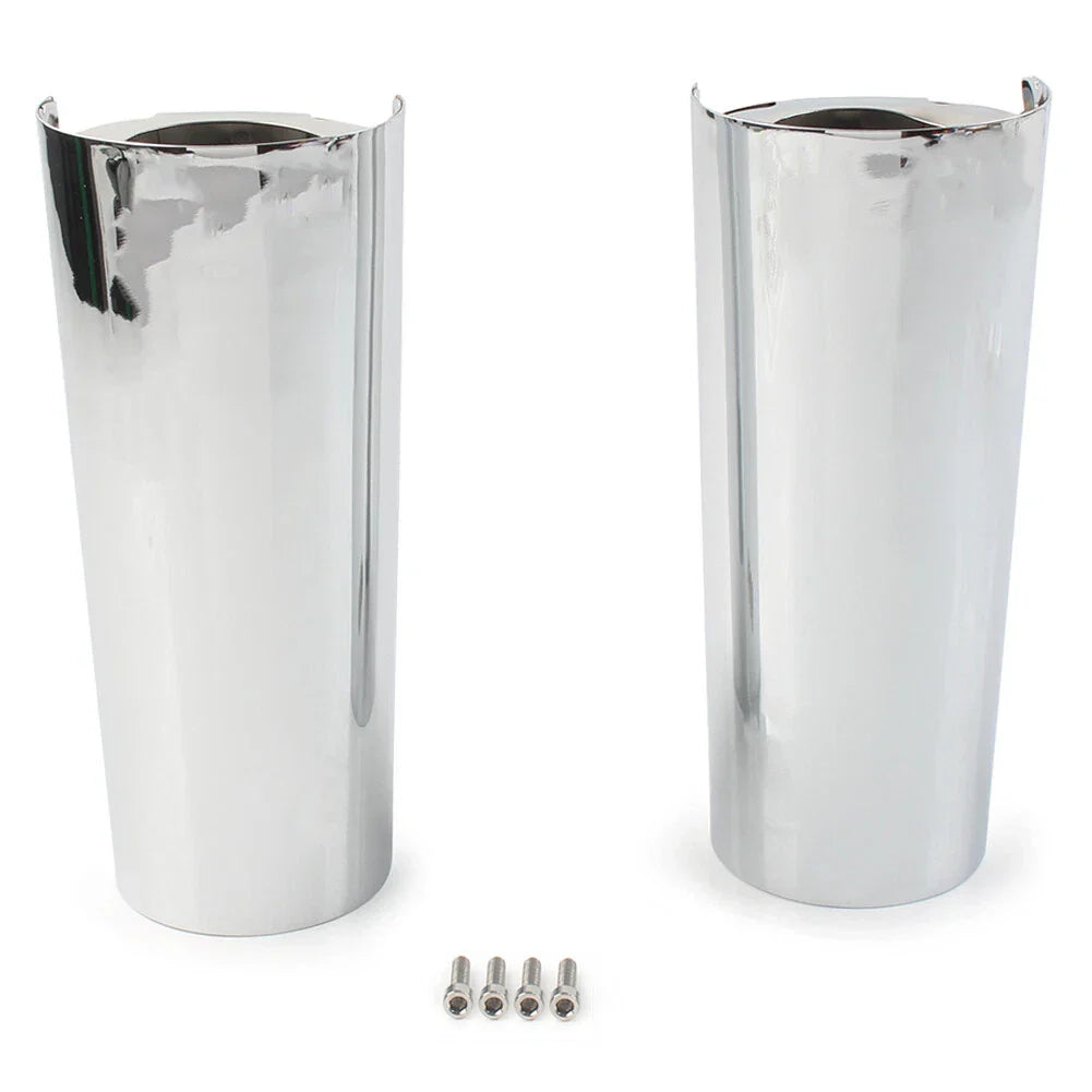 Smooth Fork Tube Slider Covers for Harley Electra Tri Glide FLHX (2009-2023)