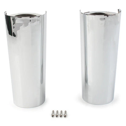Smooth Fork Tube Slider Covers for Harley Electra Tri Glide FLHX (2009-2023)