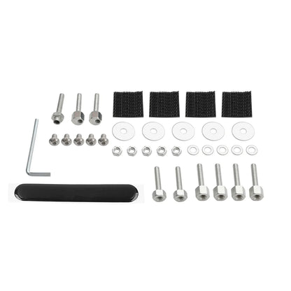 Chrome Windshield Windscreen Trim Kit for Harley Road Glide (2004-2013)