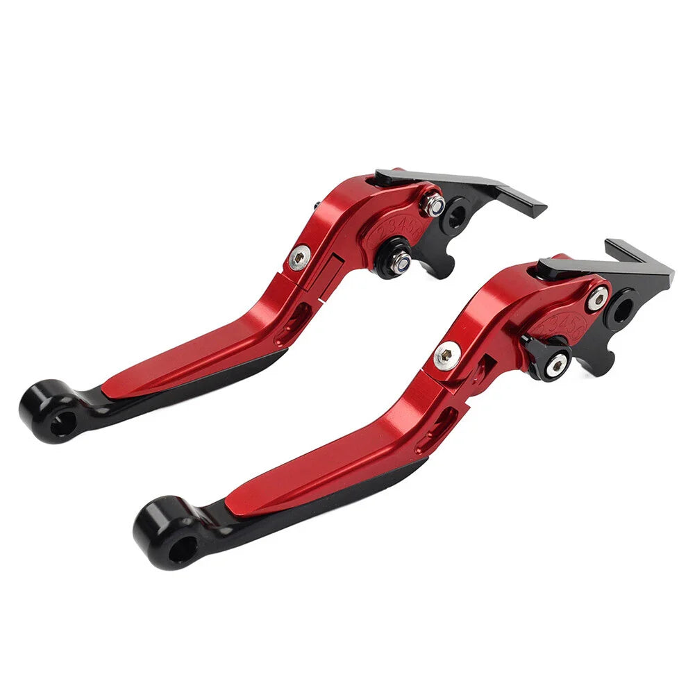 Red Extendable Brake Clutch Levers for BMW R1200GS R1200GS ADV (2004-2013)