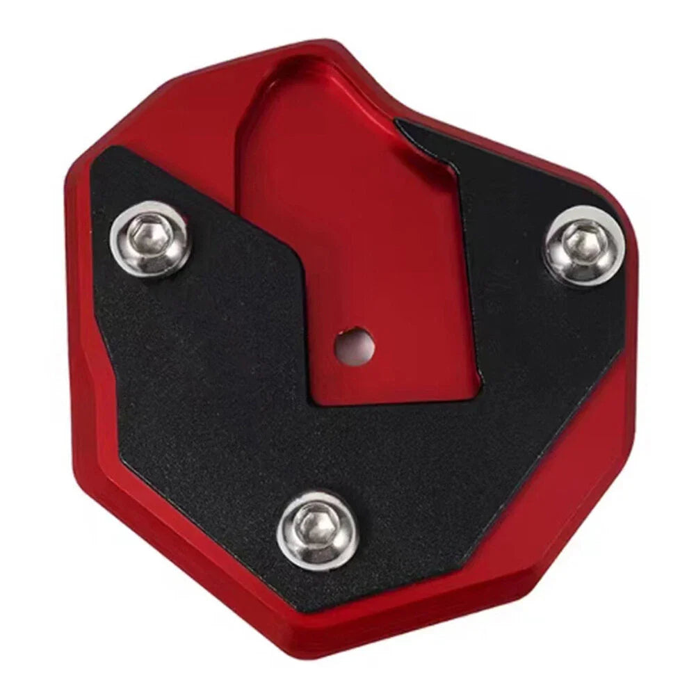 Red Side Stand Enlarge Kickstand Pad for SUZUKI HAYABUSA GSX1300R (2008-2021)