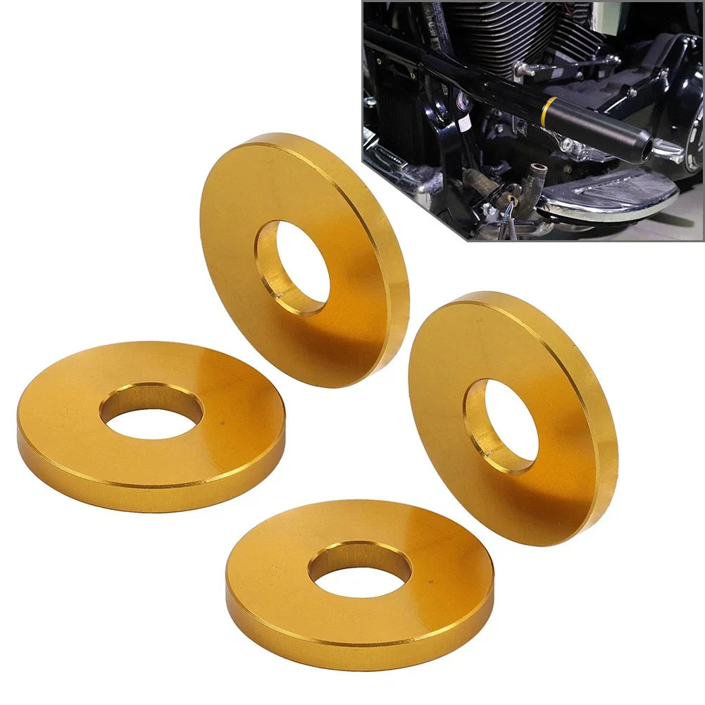 4X Engine Saddlebag Crash Bar Spacer for Harley Road Glide (2015-2023)