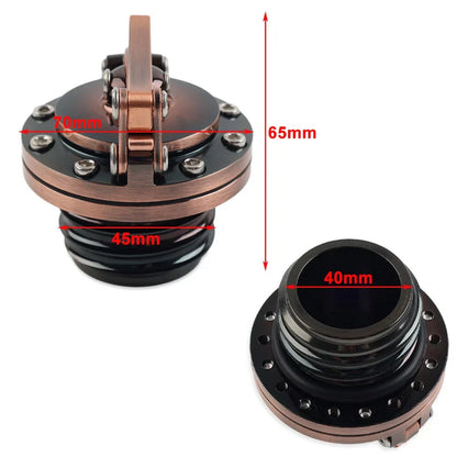 Fuel Tank Cover Gas Cap Silver for Harley Touring Sportster Dyna Softail