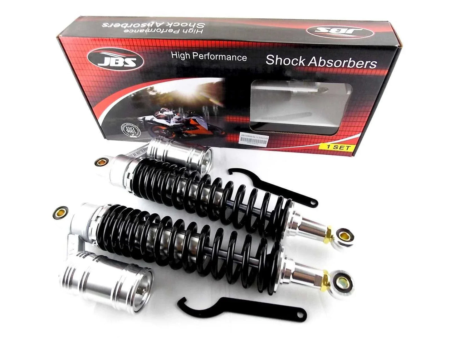 380mm JBS Rear Air Nitrogen Shock Absorbers for Husqvarna Automatic (76-79)