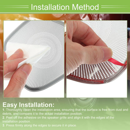 4 Pcs Speaker Frame Cover Trim for Mercedes Benz A B Class