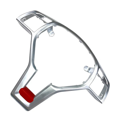 Steering Wheel Frame Trim Cover Silver for Mercedes A C E SLK CLA CLS GLA