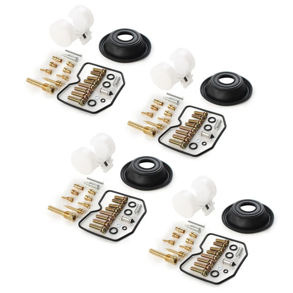 4 x Carburetor Repair Kits for Kawasaki Zephyr ZR750H ZR-7 ZR-7S (1991-2004)