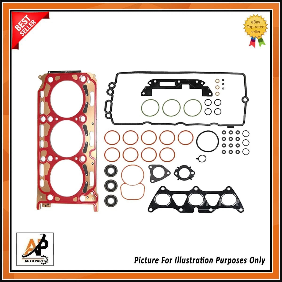 Head Gasket Set OEM Replacement for Audi 3.0 TDI Engine (2012–2018)