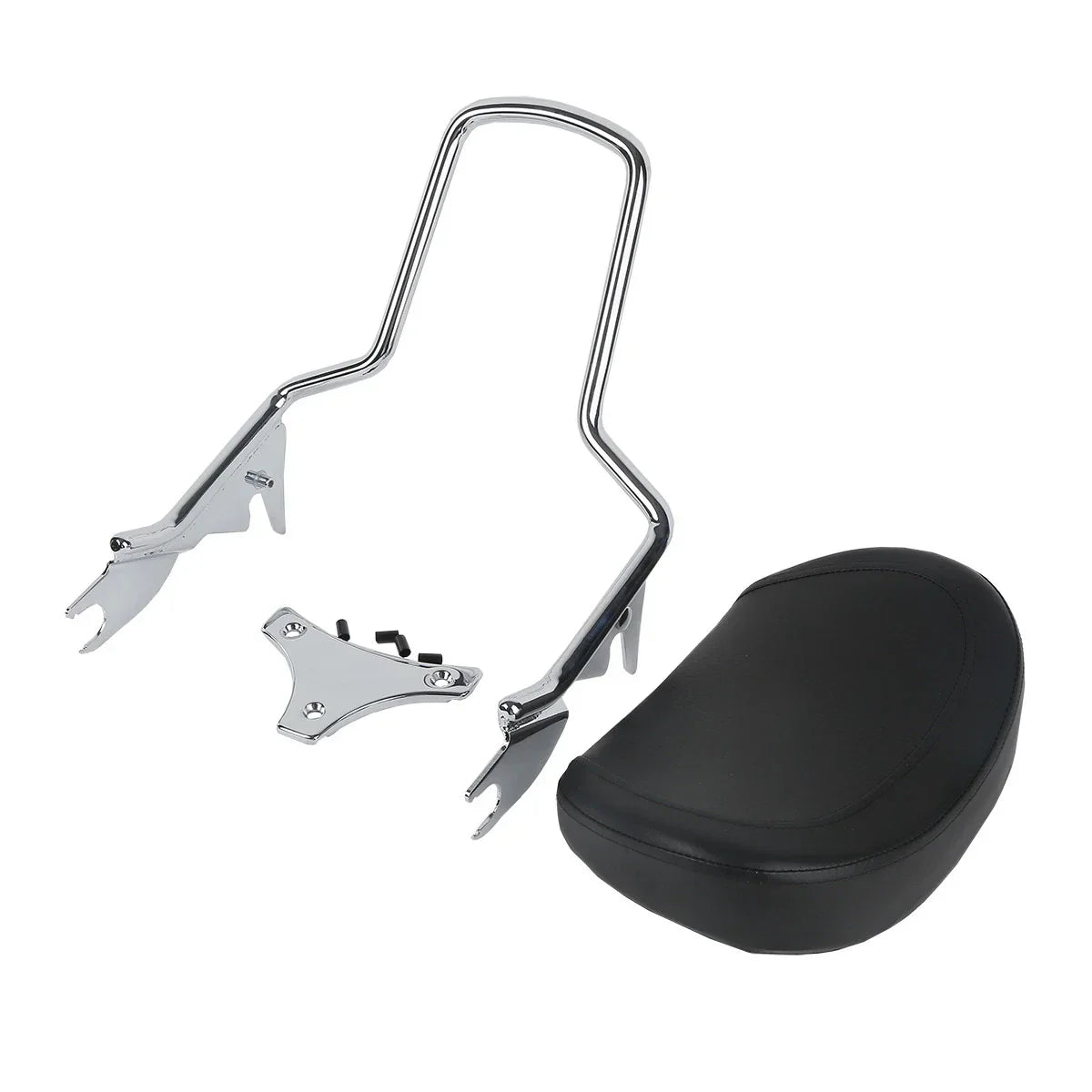Sissy Bar Pad & Luggage Rack Dock Hardware for Harley Touring (2009-2013)