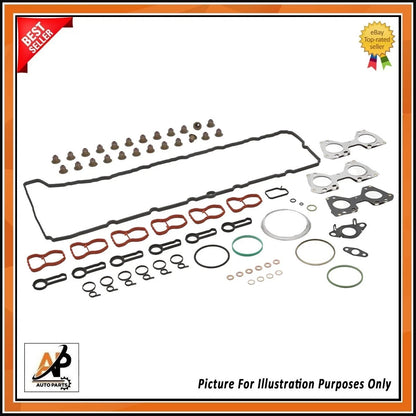 Cylinder Head Gasket Kit Replacement for BMW N57D30A Diesel (2009–2016)