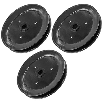 Deck Spindle Pulley Replacement for Exmark Lazer Z LZAS20 LZE730 (2000–2000)