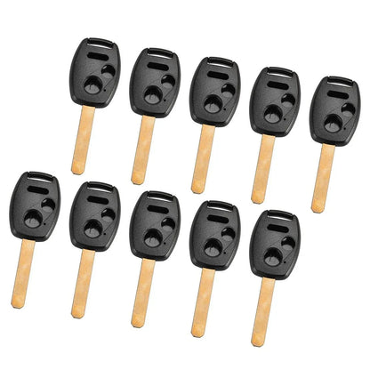10 x 2+1 Button Remote Key Shell Case for Honda Pilot Civic CR-V (2001-2023)