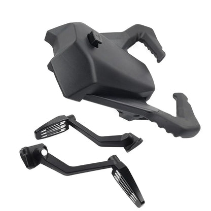 Black Rear Passenger Foot Pegs for Can-Am Ryker 600 900 (2019-2024)