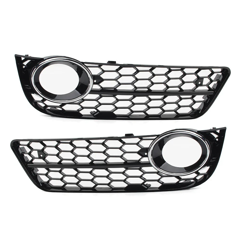 Honeycomb Mesh Fog Light Grille Cover for Audi A5 (2008-2011)