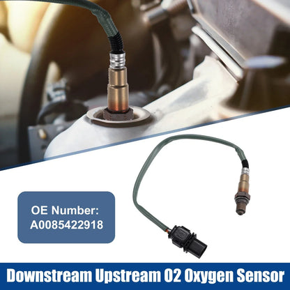 O2 Oxygen Sensor for Mercedes-Benz ML550 2008-2011 (2 x Sensors) Black