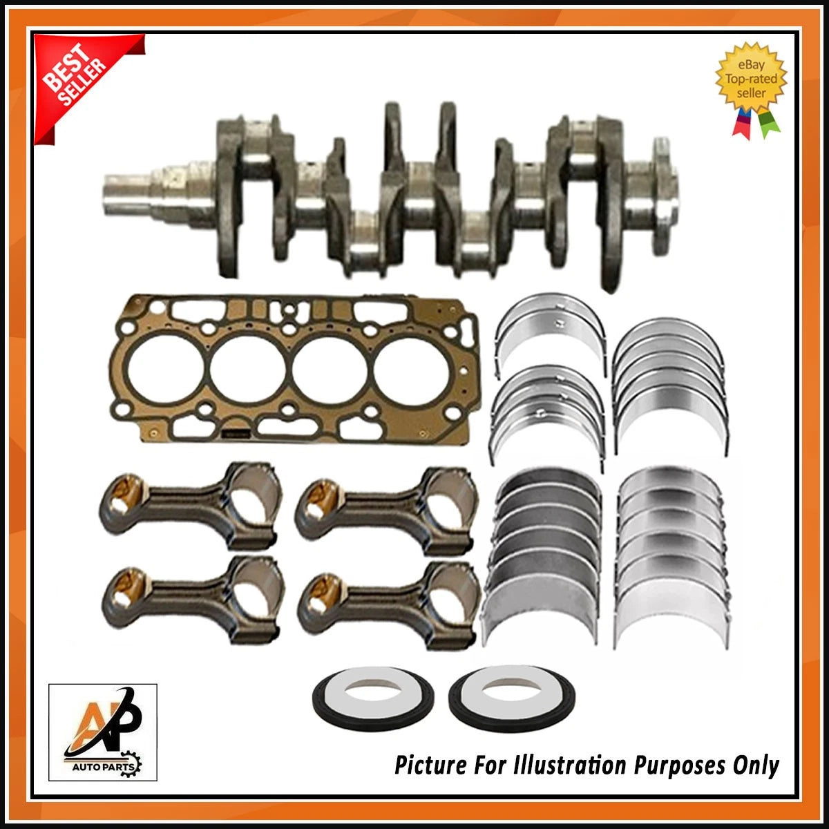 Crankshaft Replacement with Rebuild Kit for Citroen Berlingo 1.5 BlueHDi (2015–2018)