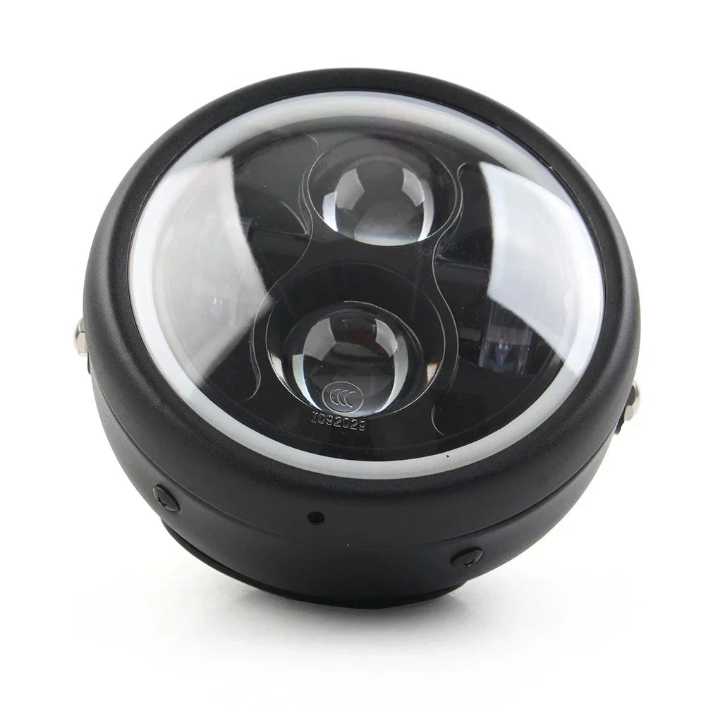 5.75" LED Round Headlight DRL for Harley Motorcycle