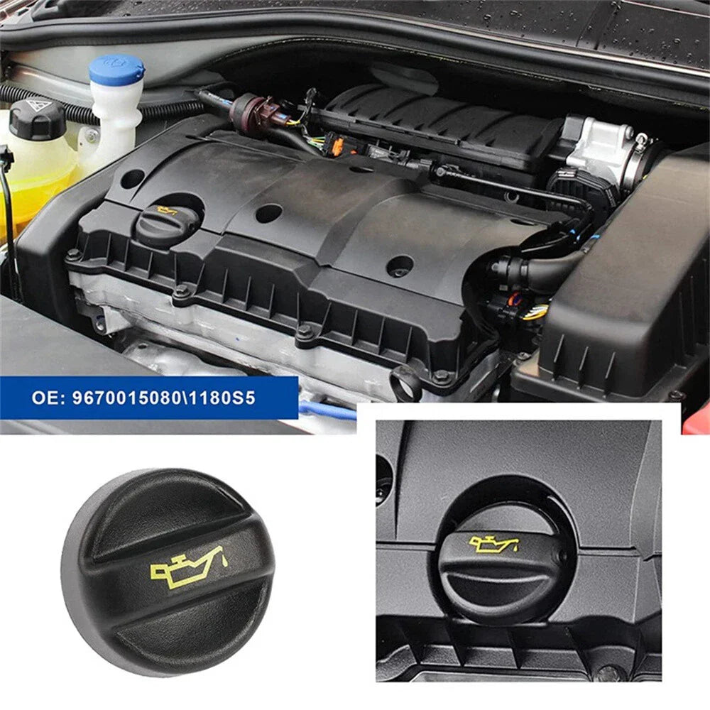 Oil Filler Cap for Citroen C3 C4 C5 Peugeot 2008 308 Vauxhall Astra (2002-2023)