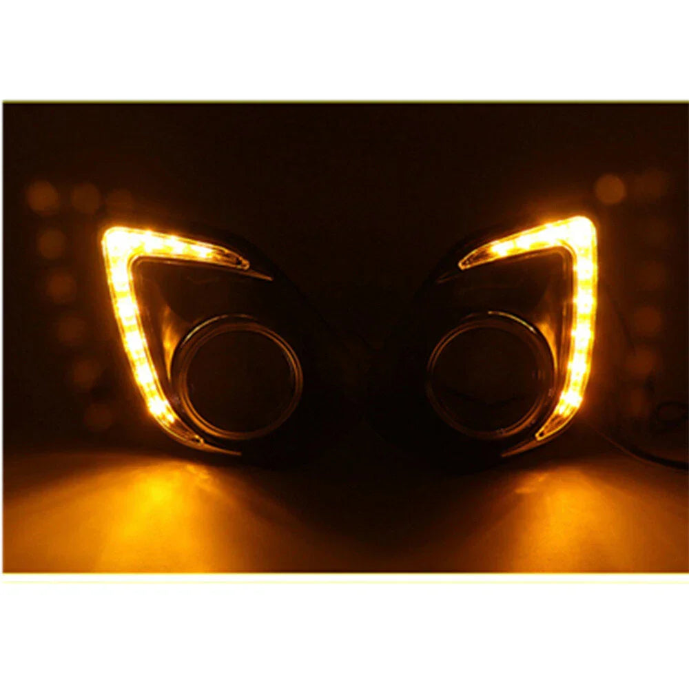 Front Bumper Fog Light Lamps for Mitsubishi ASX (2013-2015)