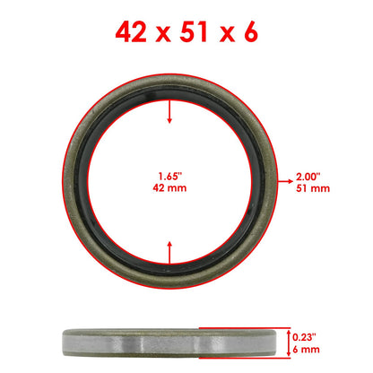 Caster Fork Bearings and Seal Replacement for Scag Cheetah II 72 (2008–2024)