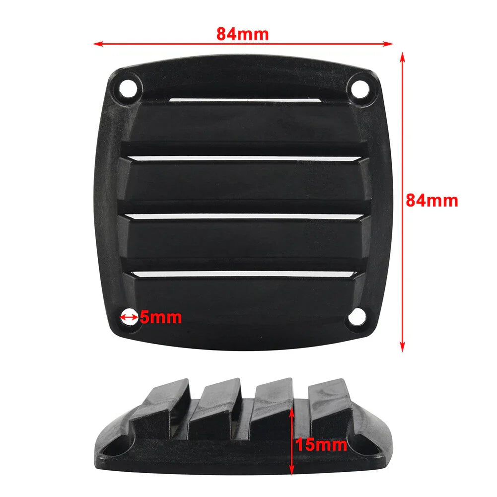 85mm Louvered Air Vent Grill Cover for Boat Marine Yacht
