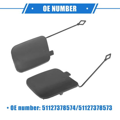 Rear Tow Hook Eye Hole Cover Cap for BMW X5 (2016-2018)