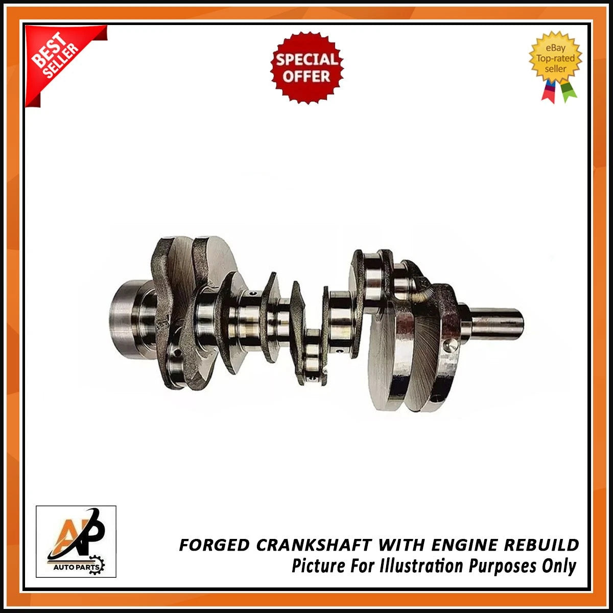 Forged Crankshaft Replacement for Land Rover Range Rover Sport 3.0D (2010–2019)