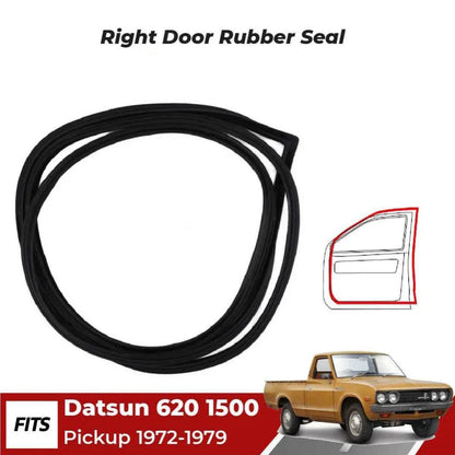 Door Glass Rubber Seal Weatherstrip Belt RH Fits Datsun 620 Pickup 1972-79 D09