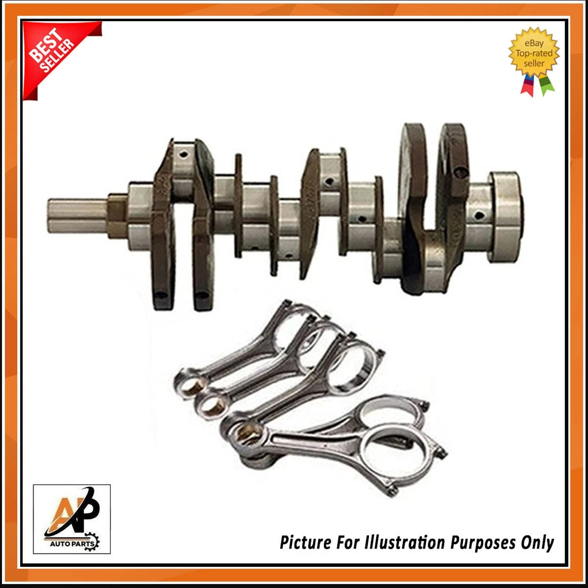 Crankshaft Engine Rebuild Kit for Land Rover Range Rover 3.0 306DT (Nitrate) (2002–2012)