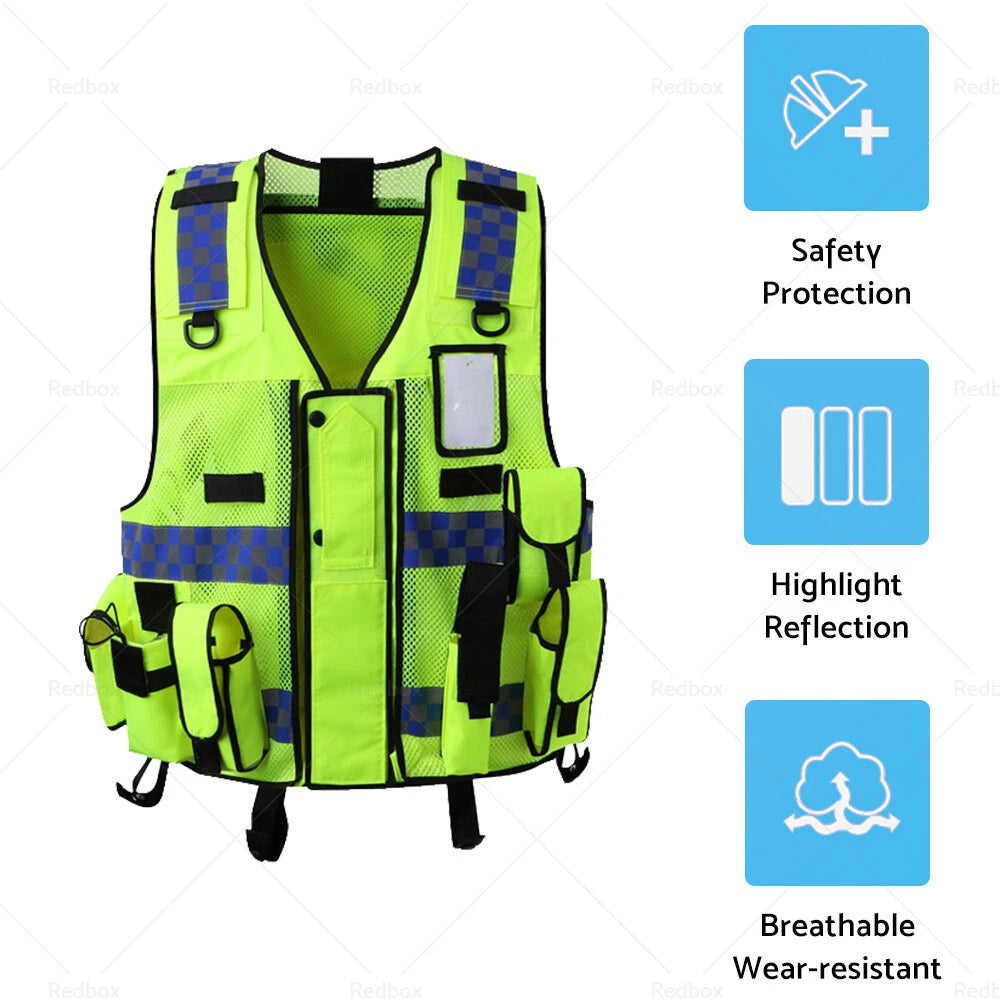 High Viz Reflective Safety Vests for Executive Work Wear AU