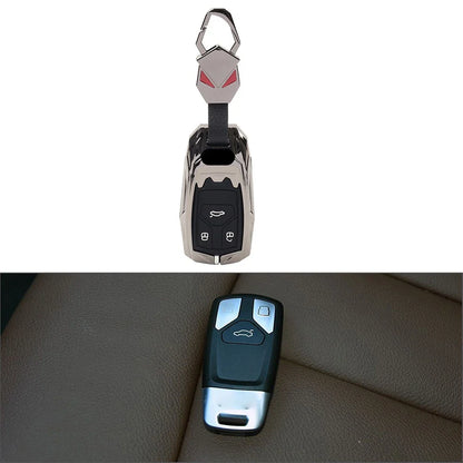 1x Black Smart Remote Key Fob Cover for Audi A4 A5 S5 SQ5 Q5 Q7 TT (2008-2023)
