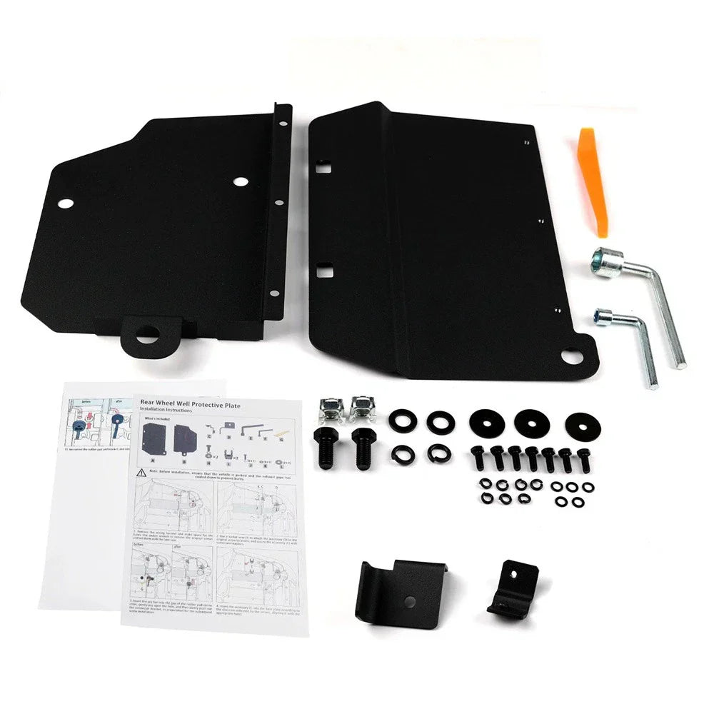 Left Rear Wheel Underbody Shield Cover for Ford Maverick (2022-2025)