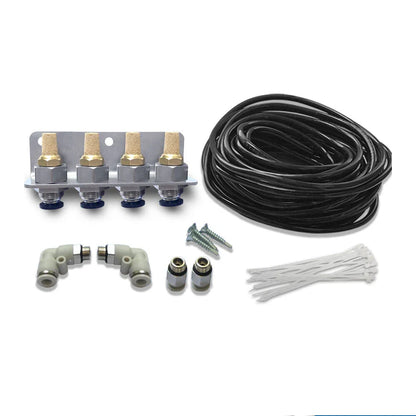 4 Point Diff Breather Kit for Mitsubishi Pajero Sport, Triton MQ MN (2015-2023)