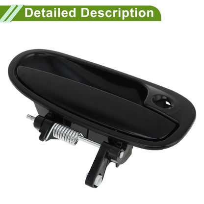 Exterior Door Handle for Honda Civic 1996-2000 Black Front Right Plastic