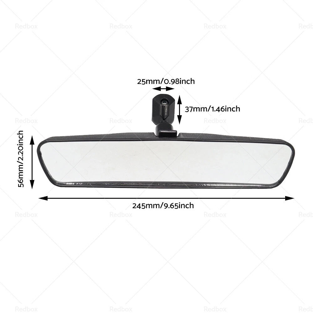 Wide Angle Panoramic Rear View Mirror for Car Interior