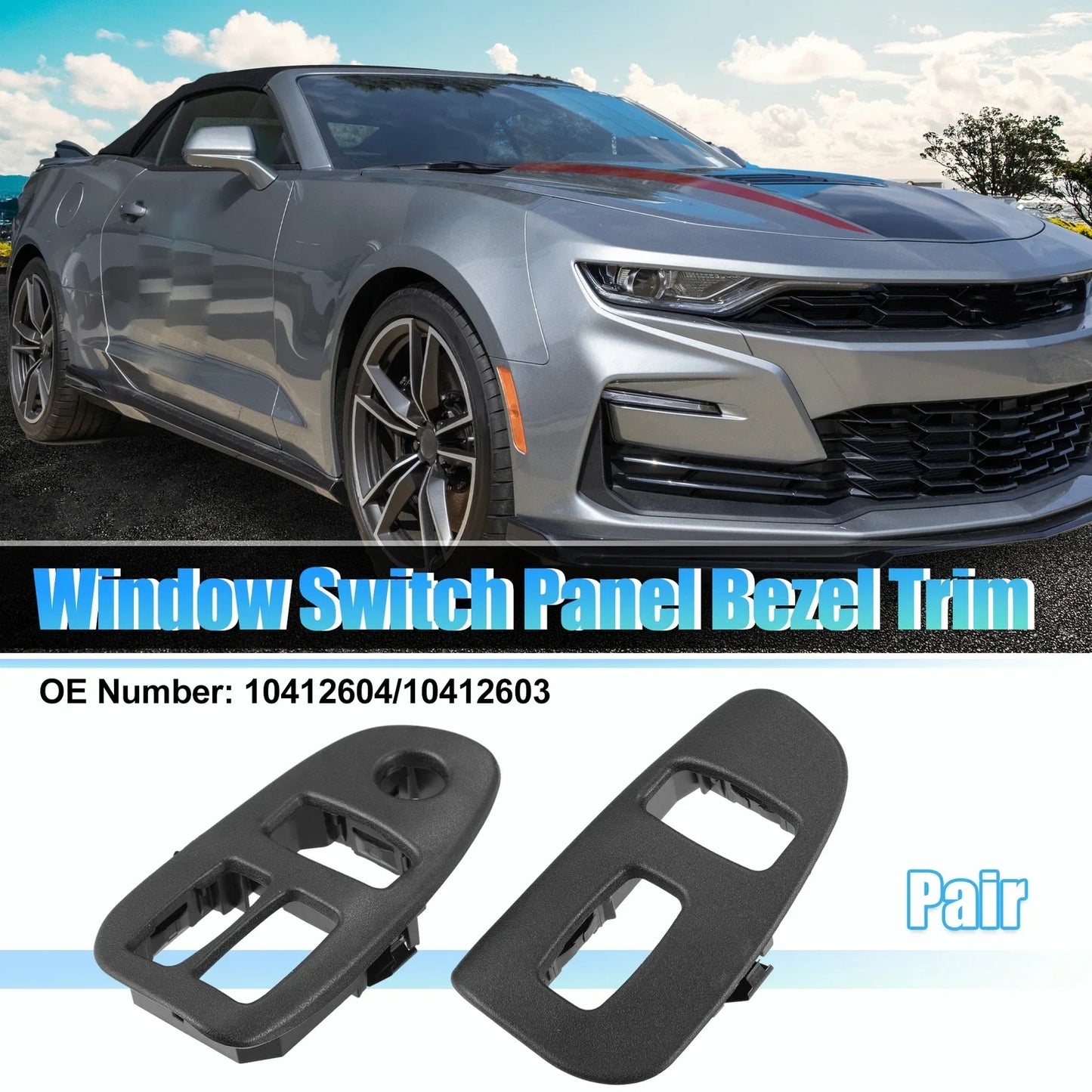 Front Left Right Window Switch Panel for Chevy (No. 10412604/10412603)