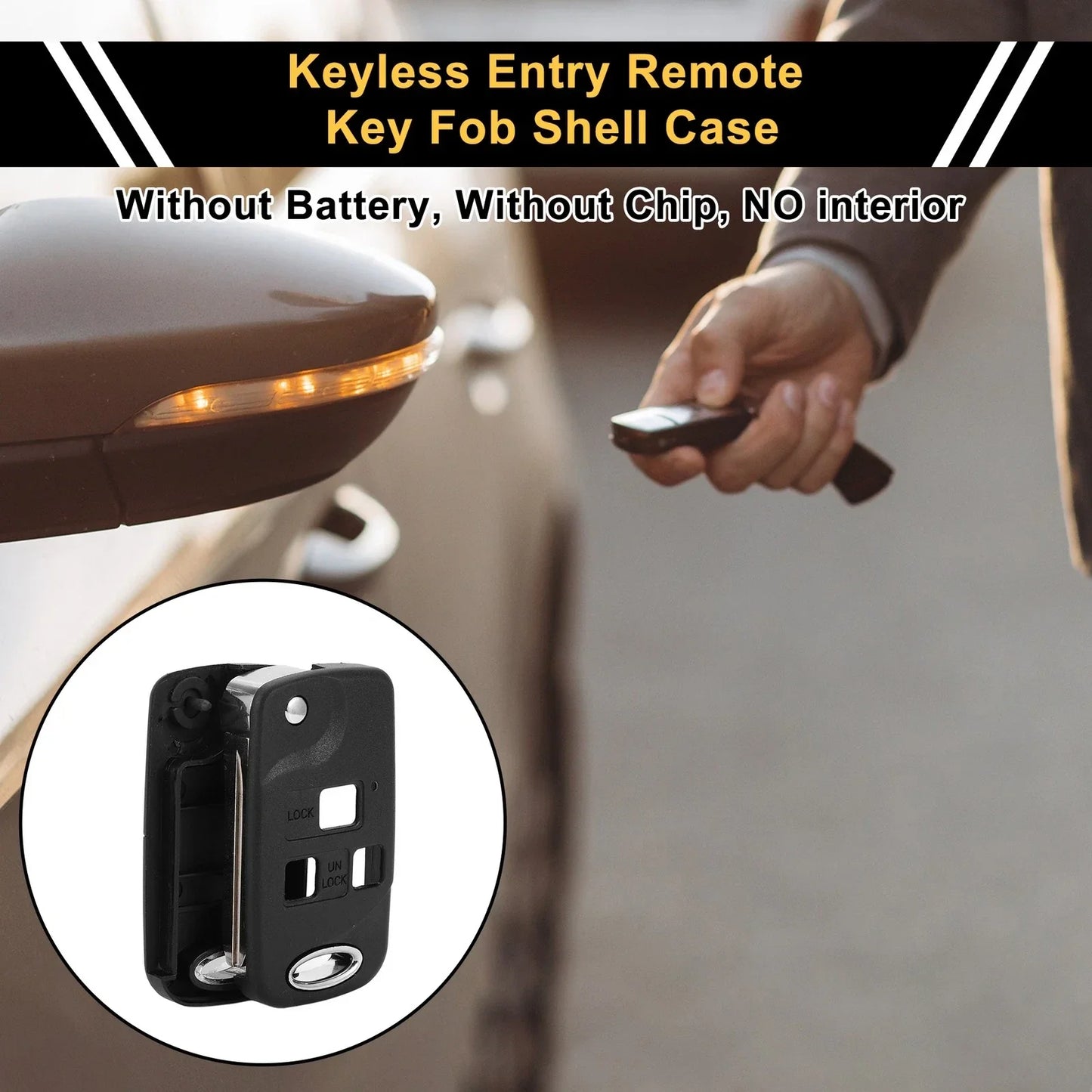 Key Fob Shell Case for Lexus RX300 2002 (2002)