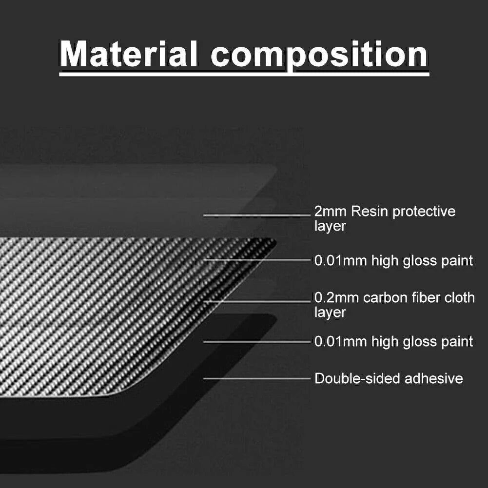 Carbon Fiber Cover Trim Accessories for Ford Mustang (2015-2019)