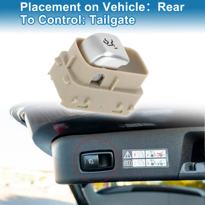 Trunk Release Switch for Mercedes E200 E300 AMG S65 L Beige (2003-2009)