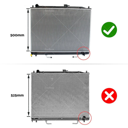 26MM Radiator for Mitsubishi Pajero NM NP NS NT 3.0 3.5 3.8 Petrol (2000-)