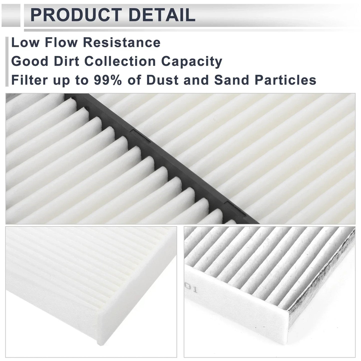 Engine Cabin Air Filter Combo for Honda HR-V 1.8L (2016-2022)