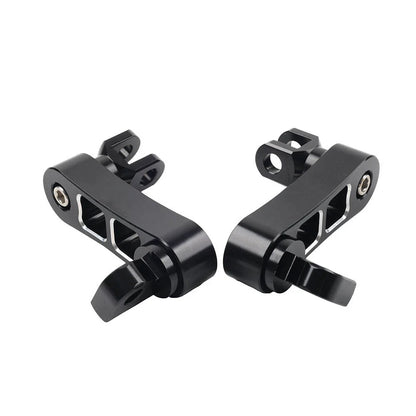 Foot Peg Mount Extensions for Harley Sportster XL1200 XL883 Softail Dyna (2004-2023)